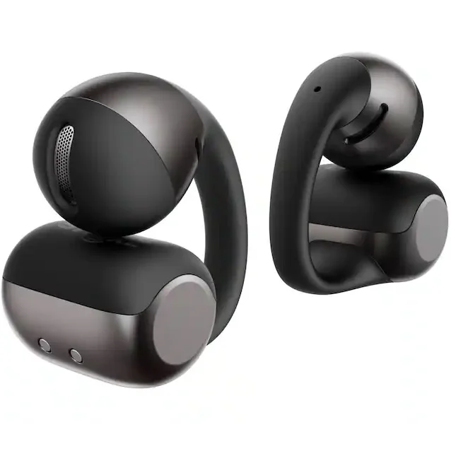 Shokz OpenDots 2 True Wireless Bluetooth Air Conduction Open-Ear Earphone with Mic - Black