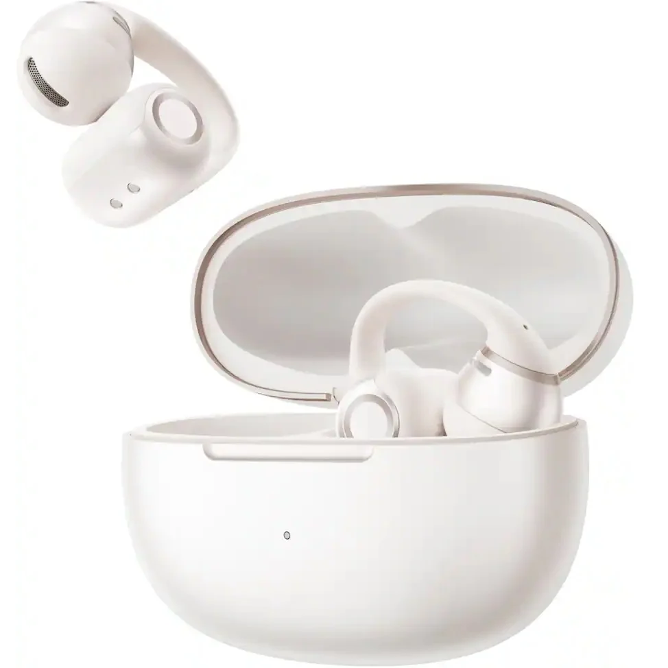 Shokz OpenDots 2 True Wireless Bluetooth Air Conduction Open-Ear Earphone with Mic - White