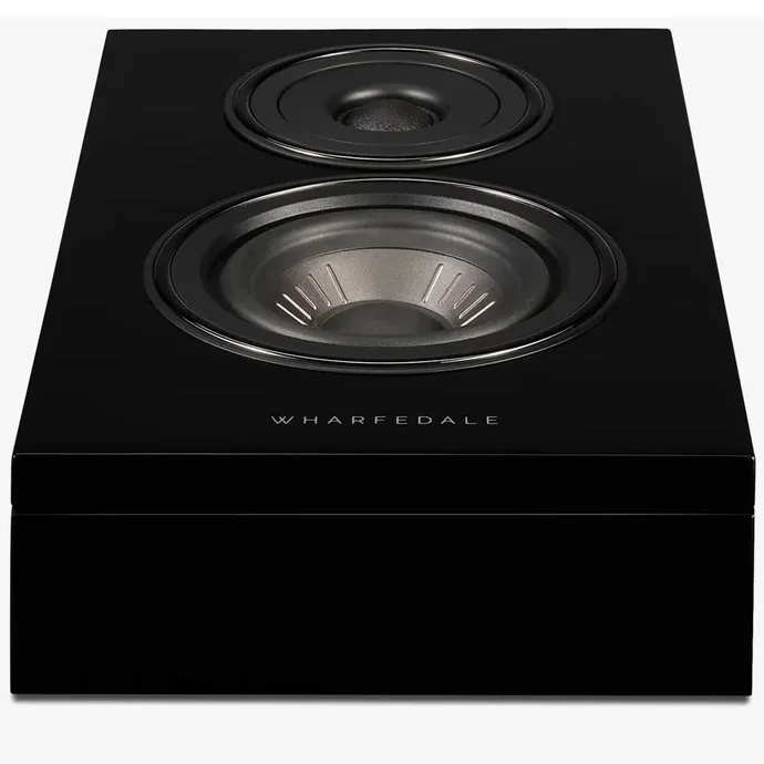 Wharfedale Diamond 12 3D 2-Way Passive Elevation Surround Speakers Black Oak