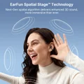 EarFun Clip 2 True Wireless Bluetooth Air Conduction Open-Ear Earphone Microphone Black