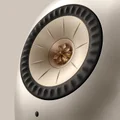 KEF LS LUXE Wireless Bluetooth WiFi Network Desktop Bookshelf Speakers HDMI eARC Dusk Titanium