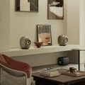 KEF LS LUXE Wireless Bluetooth WiFi Network Desktop Bookshelf Speakers HDMI eARC Dusk Titanium