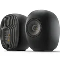 KEF LS LUXE Wireless Bluetooth WiFi Network Desktop Bookshelf Speakers HDMI eARC Eclipse Black
