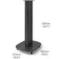 KEF S-LUXE Floor Speaker Stands for LS LUXE Slate Grey