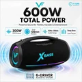 Vinnfier Tango XT710 X-Bass Wireless Bluetooth Portable Speaker with Dual Wireless Handheld Microphones
