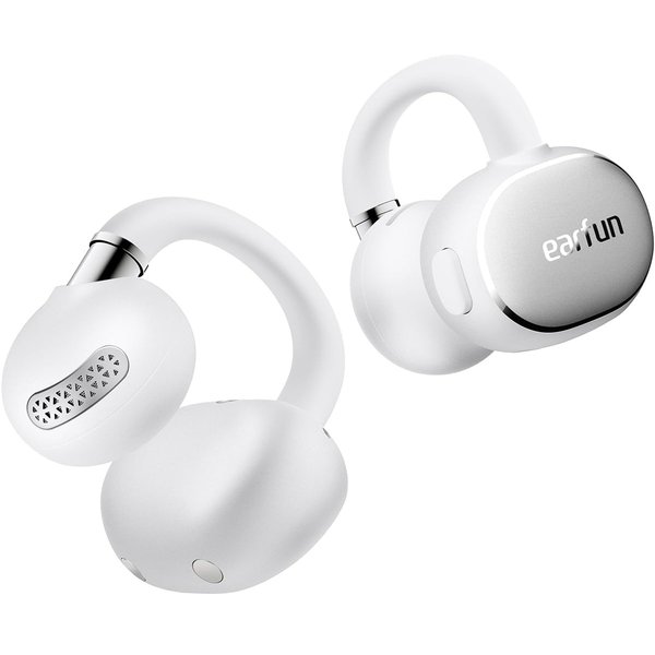 EarFun Clip 2 True Wireless Bluetooth Air Conduction Open-Ear Earphone with Mic - White