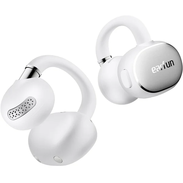 EarFun Clip 2 True Wireless Bluetooth Air Conduction Open-Ear Earphone with Mic - White