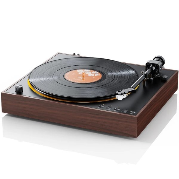 FiiO TT11 Fully Automatic Belt-Drive Turntable - Brown