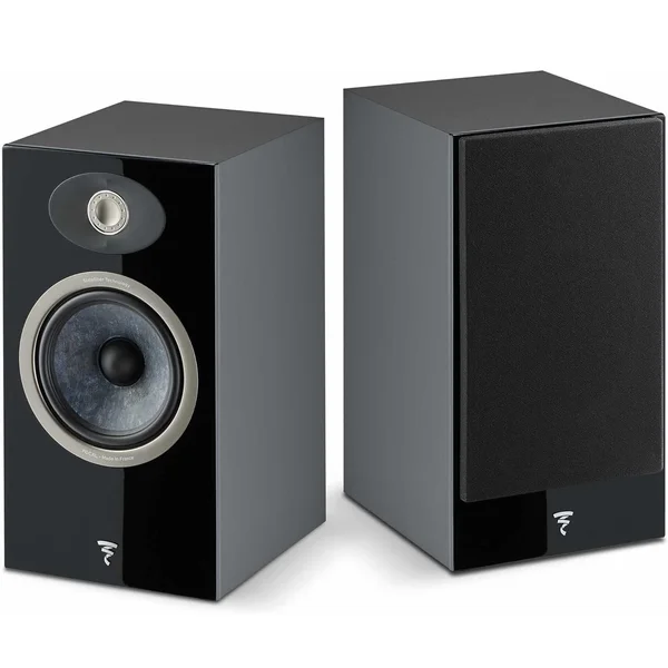 Focal Theva N°1 2-Way Passive Desktop Bookshelf Speakers - Black High Gloss