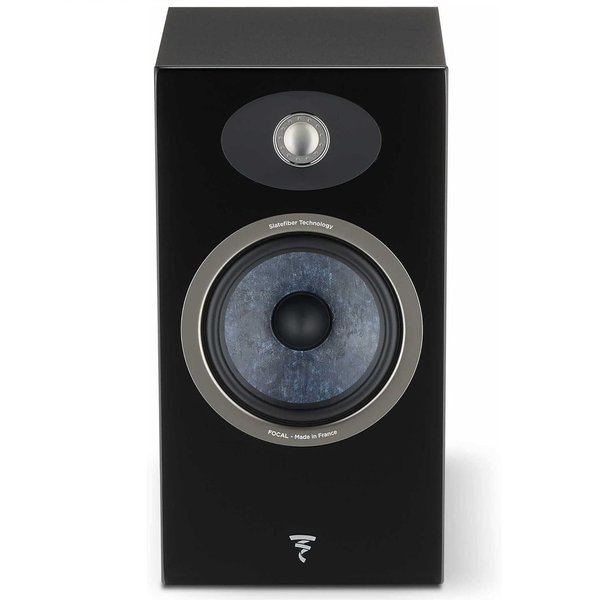 Focal Theva N°1 2-Way Passive Desktop Bookshelf Speakers - Black High Gloss