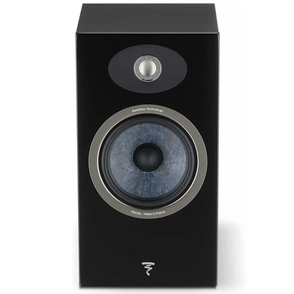 Focal Theva N°1 2-Way Passive Desktop Bookshelf Speakers - Black High Gloss
