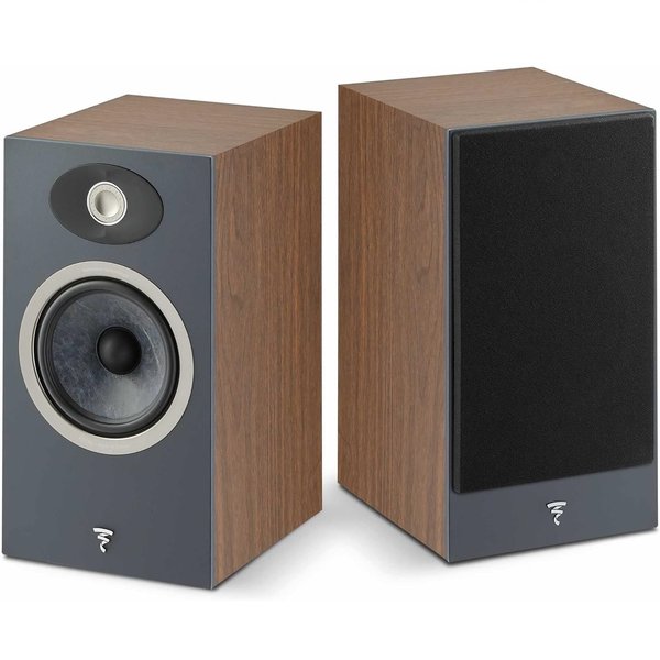 Focal Theva N°1 2-Way Passive Desktop Bookshelf Speakers - Dark Wood