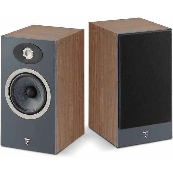 Focal Theva N°1 2-Way Passive Desktop Bookshelf Speakers - Dark Wood