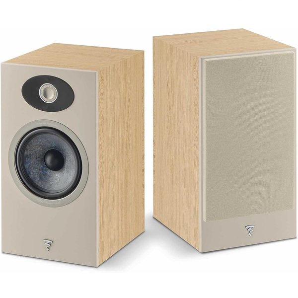 Focal Theva N°1 2-Way Passive Desktop Bookshelf Speakers - Light Wood