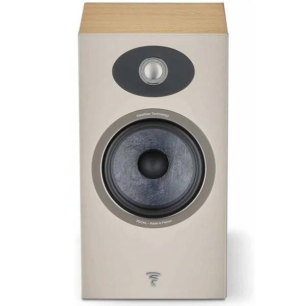 Focal Theva N°1 2-Way Passive Desktop Bookshelf Speakers - Light Wood