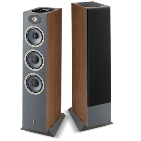 Focal Theva N°3-D Dolby Atmos 3-Way Passive Floorstanding Speakers - Dark Wood