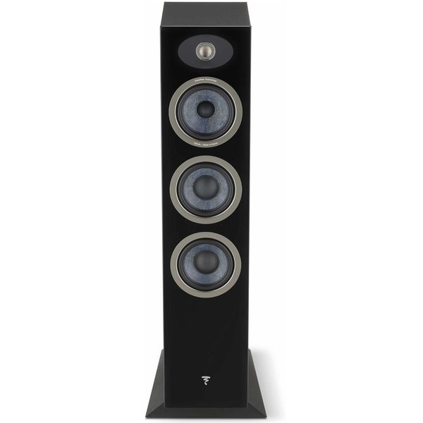 Focal Theva N°3 3-Way Passive Floorstanding Speakers - Black High Gloss