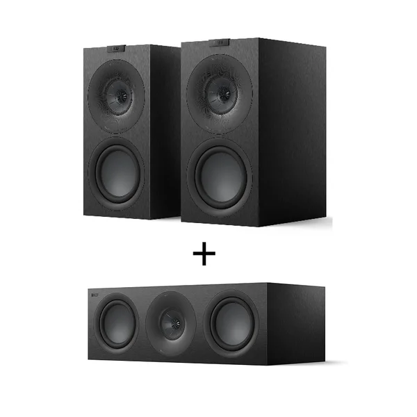 KEF Q Concerto Meta + Q6 Meta Bookshelf & Centre Speakers Bundle