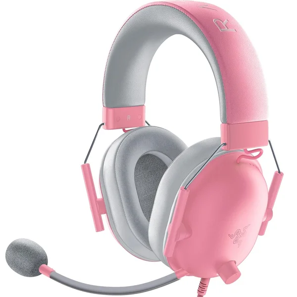 Razer BlackShark V2 X 3.5mm Multi-Platform Over-Ear Gaming Headset with Mic - Quartz