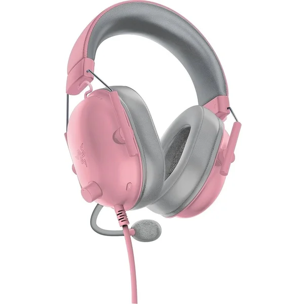 Razer BlackShark V2 X 3.5mm Multi-Platform Over-Ear Gaming Headset with Mic - Quartz