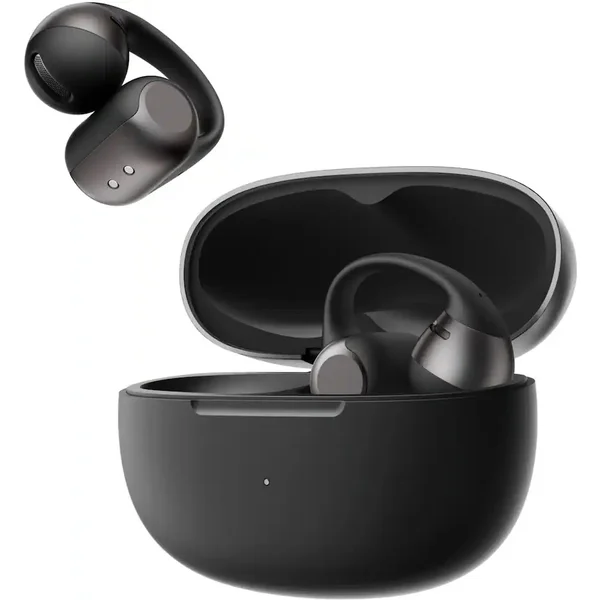 Shokz OpenDots 2 True Wireless Bluetooth Air Conduction Open-Ear Earphone with Mic - Black