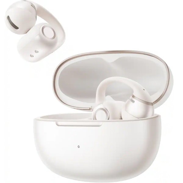 Shokz OpenDots 2 True Wireless Bluetooth Air Conduction Open-Ear Earphone with Mic - White