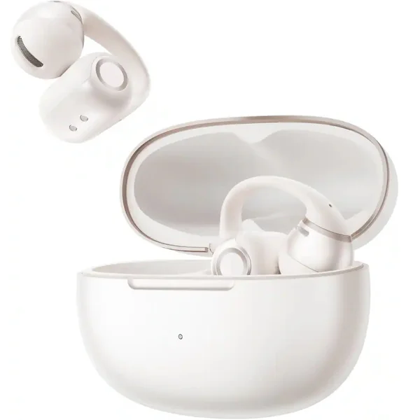 Shokz OpenDots 2 True Wireless Bluetooth Air Conduction Open-Ear Earphone with Mic - White