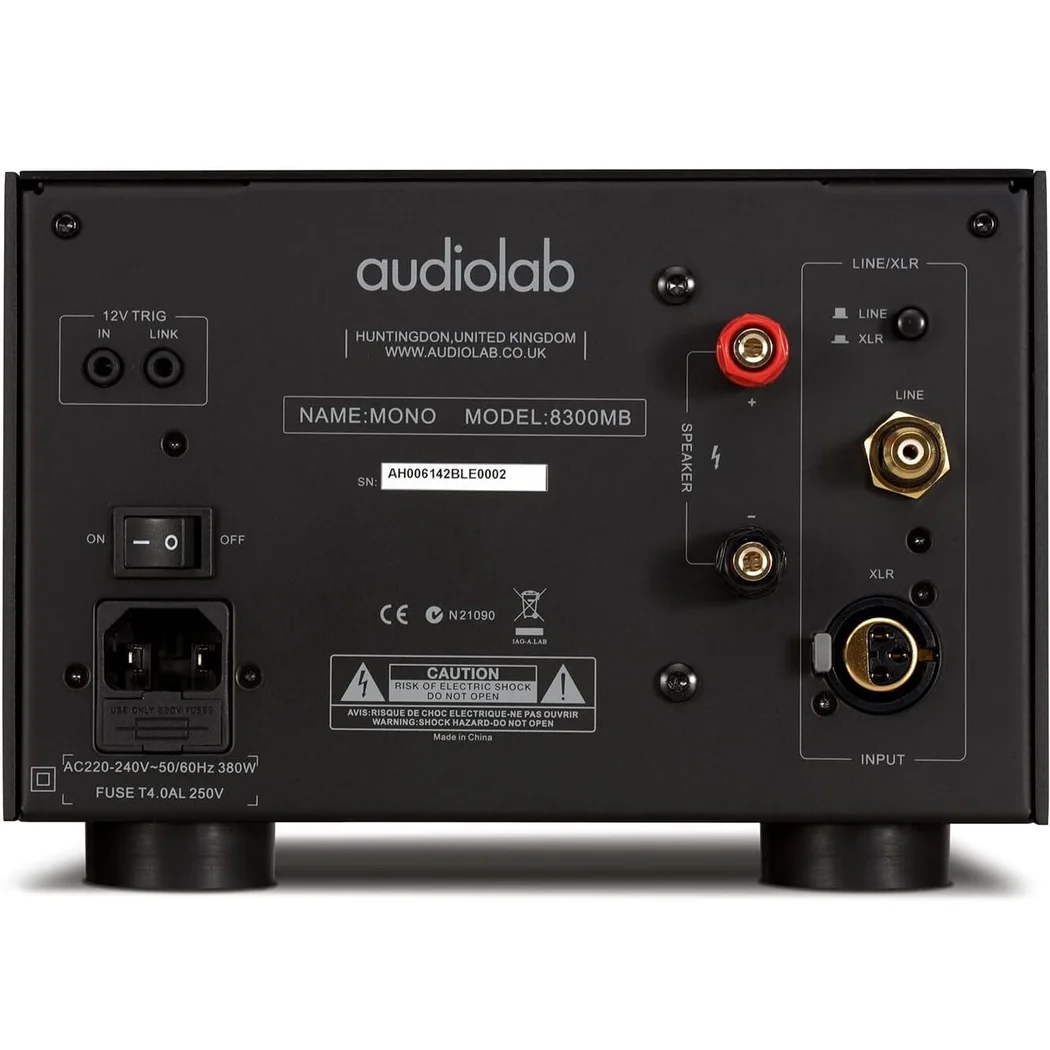 Audiolab 8300MB Monoblock Power Amplifiers (Pair) - Black