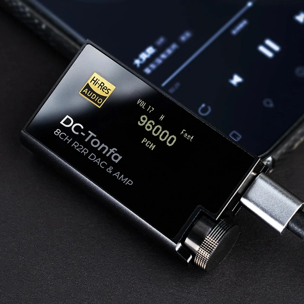 iBasso DC-Tonfa R2R Type-C USB to 3.5/4.4mm Balanced DAC & Headphone Amplifier Adapter