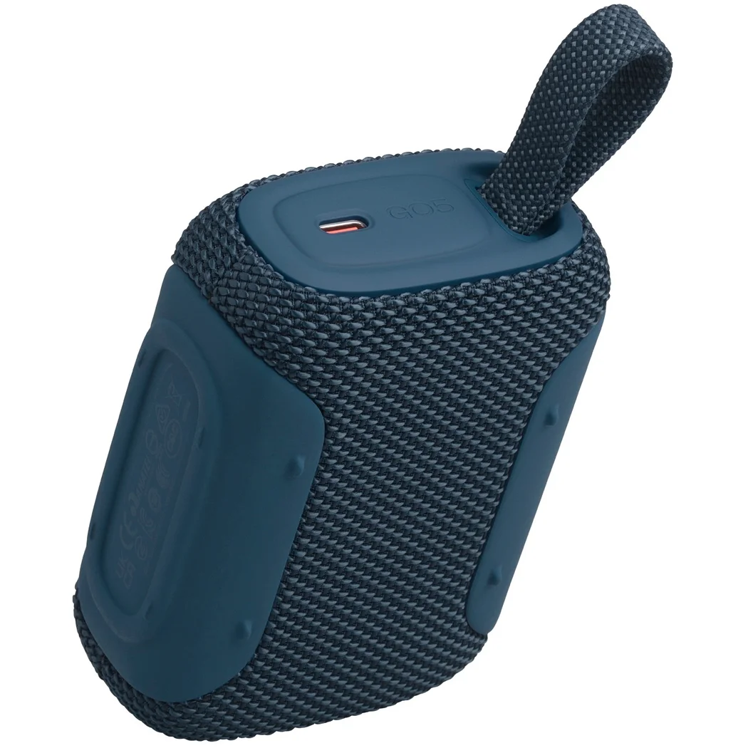 JBL GO 5 Waterproof Wireless Bluetooth Portable Speaker - Blue