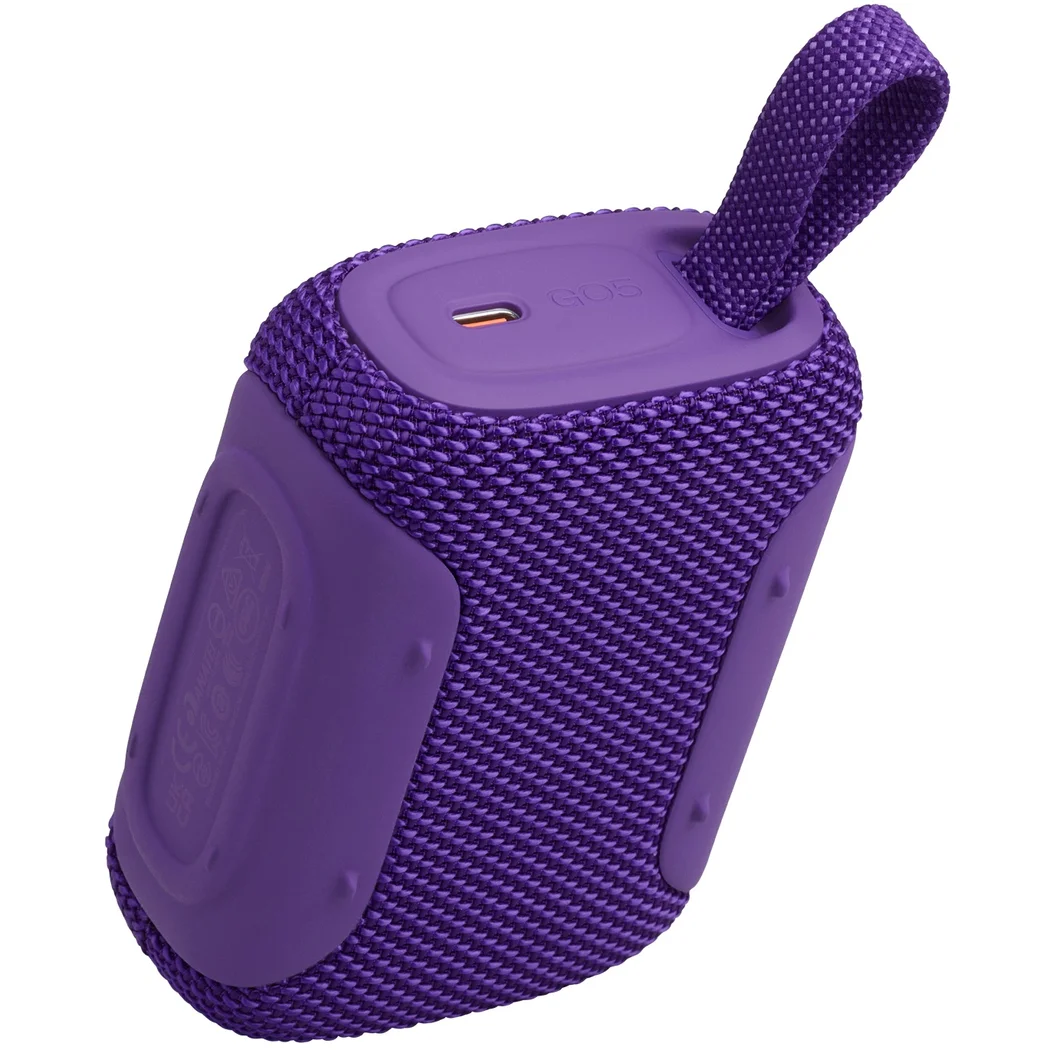 JBL GO 5 Waterproof Wireless Bluetooth Portable Speaker - Purple