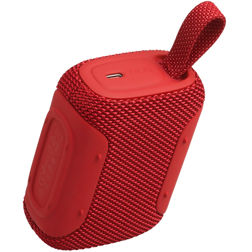 JBL GO 5 Waterproof Wireless Bluetooth Portable Speaker - Red