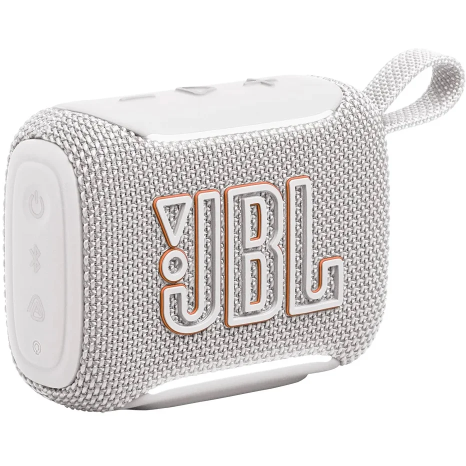 JBL GO 5 Waterproof Wireless Bluetooth Portable Speaker - White