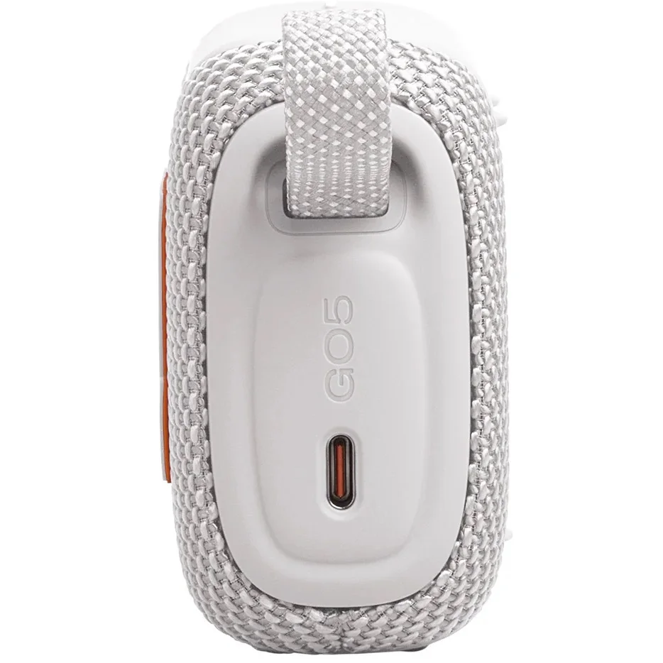 JBL GO 5 Waterproof Wireless Bluetooth Portable Speaker - White