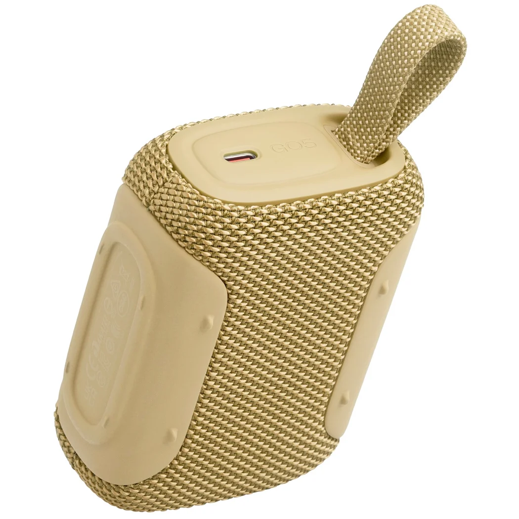 JBL GO 5 Waterproof Wireless Bluetooth Portable Speaker - Yellow