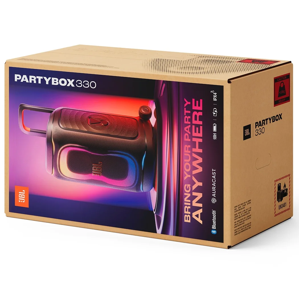 JBL Partybox 330 Wireless Bluetooth Trolley Portable Speaker