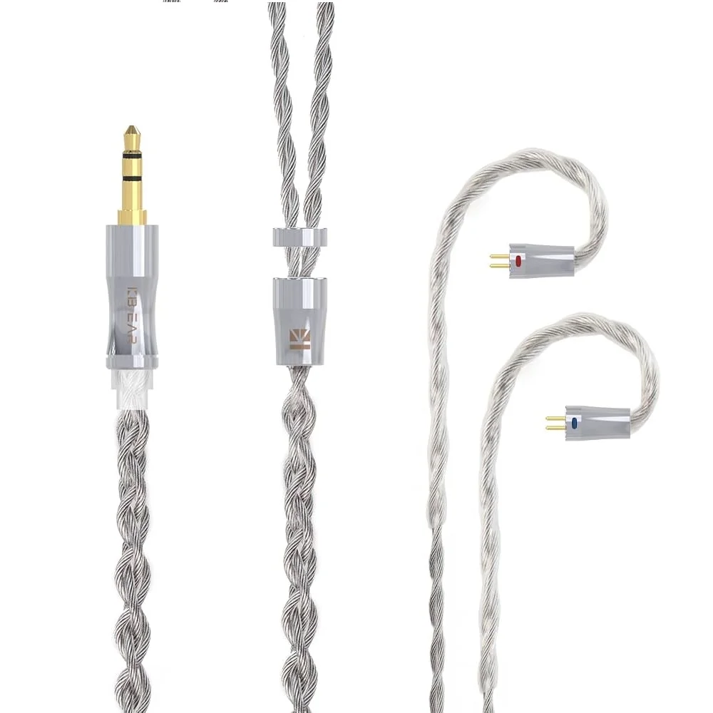 KBEAR Chord 4-core Graphene+Silver-Plated Copper (SPC) Upgrade Cable