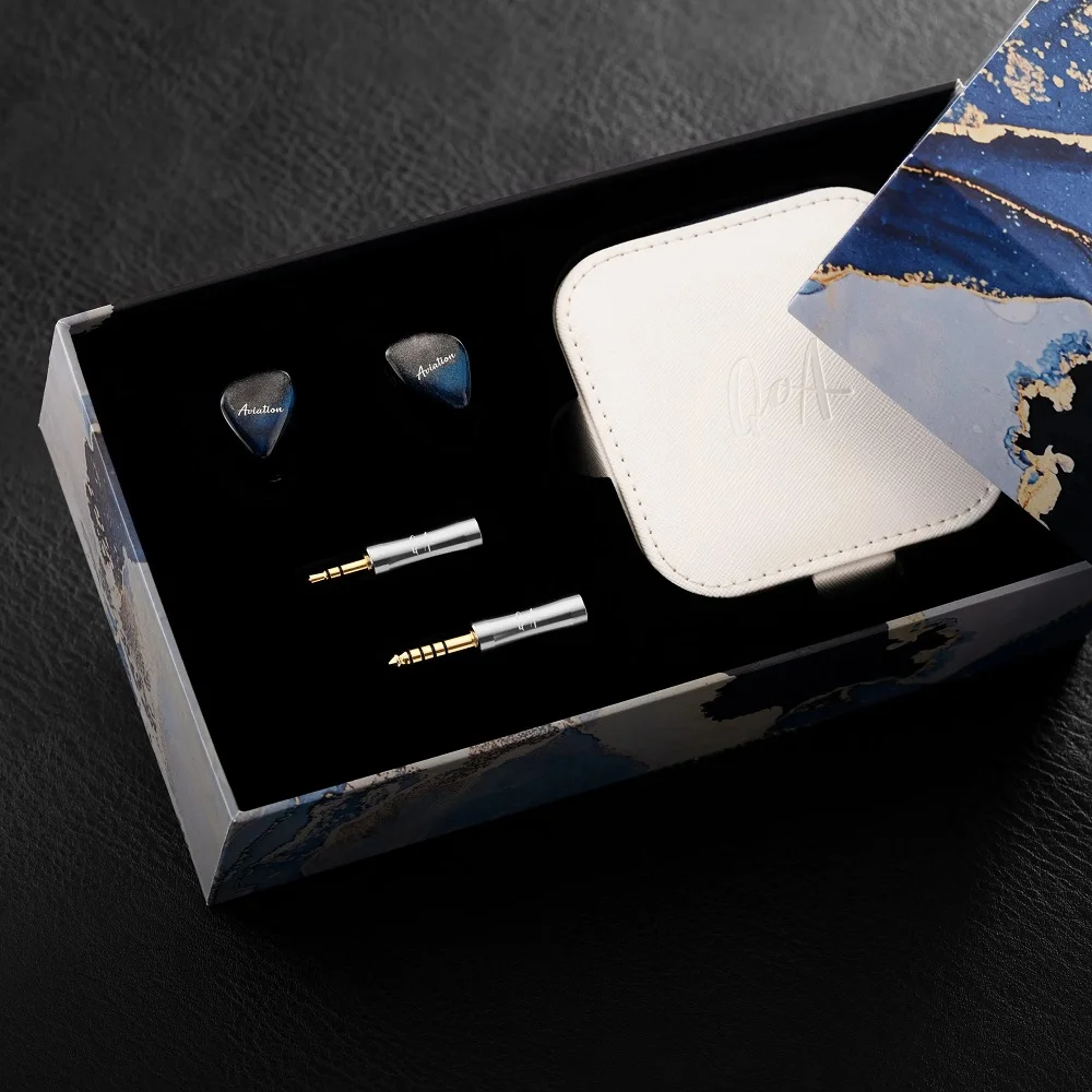 QoA Aviation 4-Driver (3BA+1DD) Hybrid In-Ear Earphone