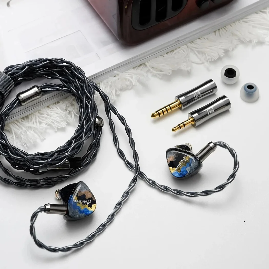 QoA Aviation 4-Driver (3BA+1DD) Hybrid In-Ear Earphone