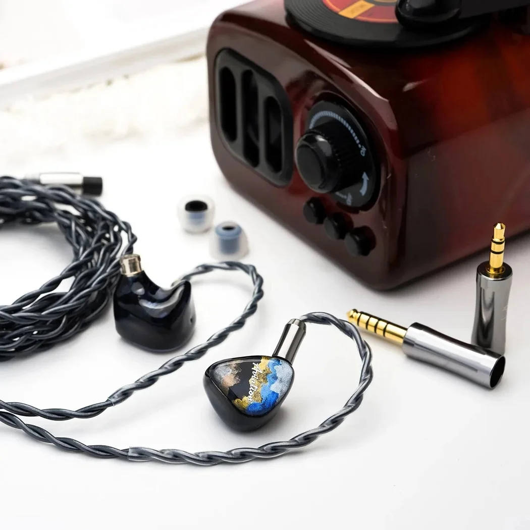 QoA Aviation 4-Driver (3BA+1DD) Hybrid In-Ear Earphone
