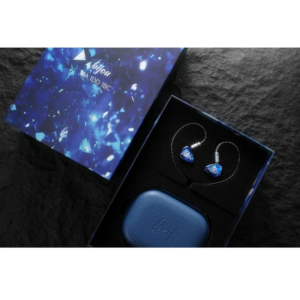 QoA Bijou 3-Driver (1BA+1BC+1DD) Tribrid In-Ear Earphone