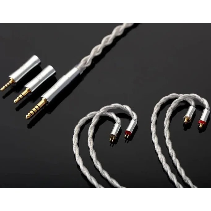 QoA RUM 4-core Litz Stranded 6N OCC Silver-Plated Copper