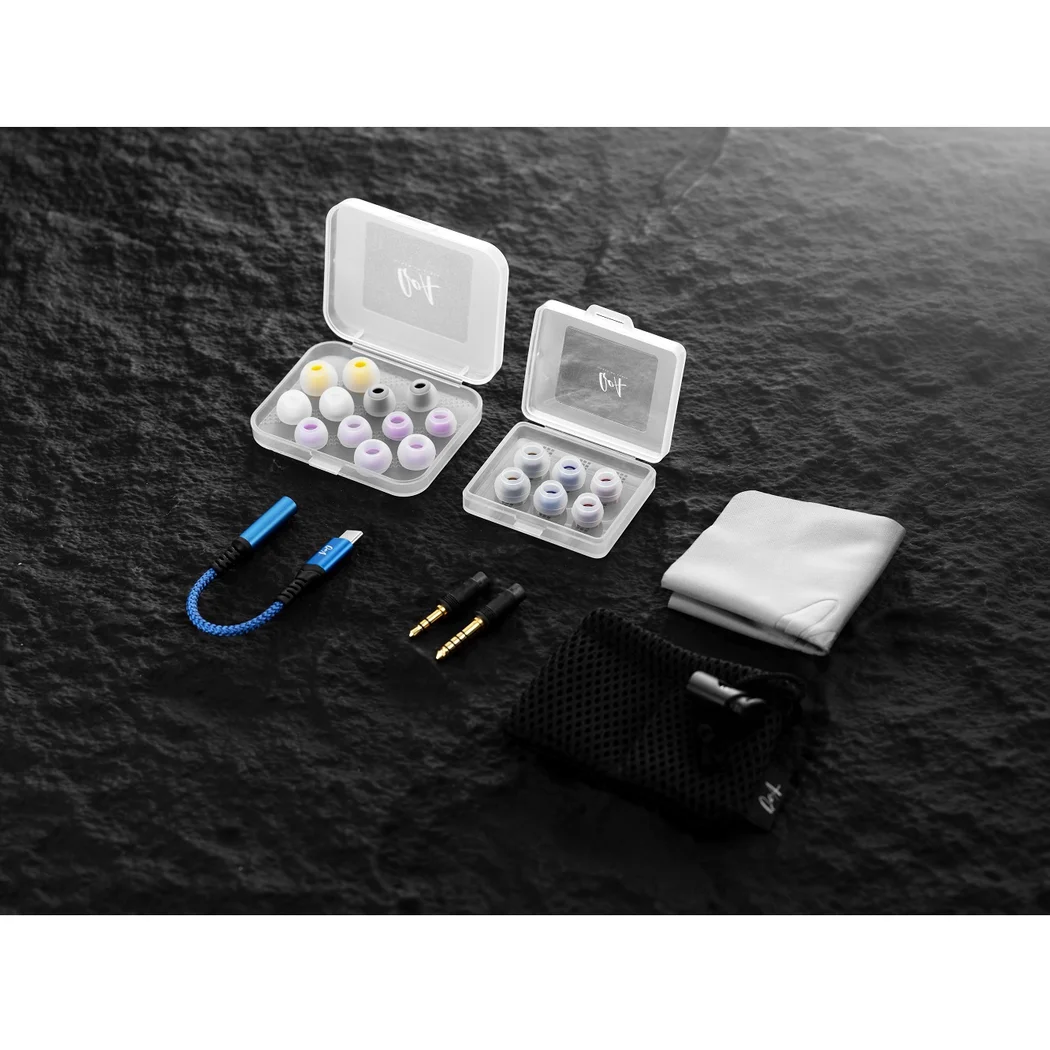 QoA x Eir Aoi Misty Blue 4-Driver (2BA+2DD) Hybrid In-Ear Earphone