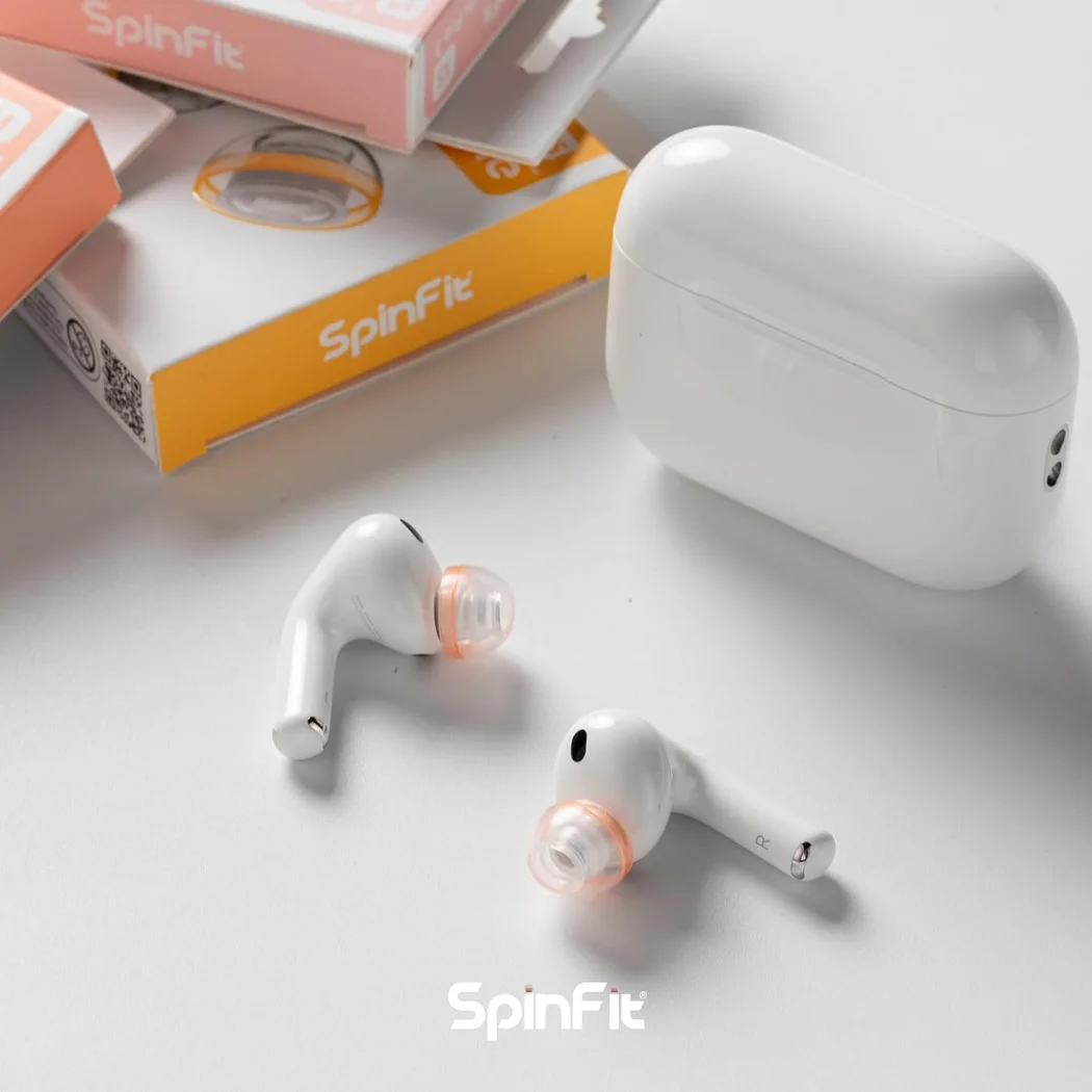 SpinFit AuraFine Silicone Eartips for Apple AirPods Pro 3