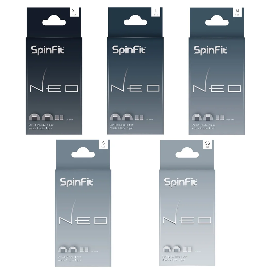 SpinFit NEO Silicone Eartips