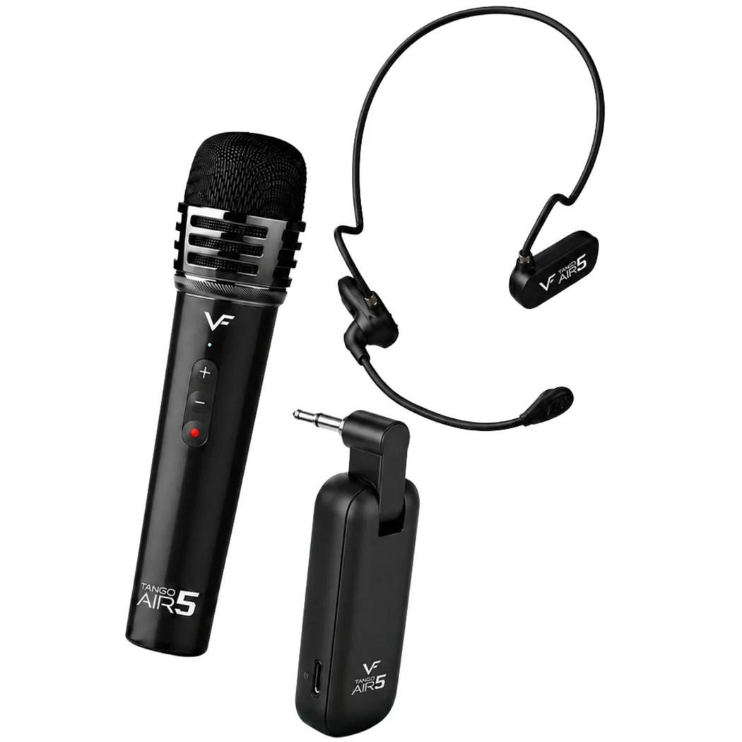 Vinnfier Tango Air 5 Wireless Handheld & Wearable Headset Microphones Set