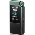 FiiO QX11 Type-C to 3.5mm/4.4mm Balanced Portable USB DAC & Headphone Amplifier Adapter with Mic - Dark Green