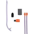 JBL Quantum 650 Wired/Wireless Bluetooth+2.4GHz Multi-Platform Over-Ear Gaming Headset with Mic - Purple