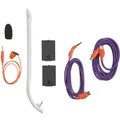 JBL Quantum 950 Wired/Wireless Bluetooth+2.4GHz Multi-Platform Noise-Cancelling Over-Ear Gaming Headset with Mic - White