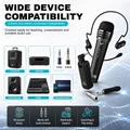 Vinnfier Tango Air 5 Wireless Handheld & Wearable Headset Microphones Set